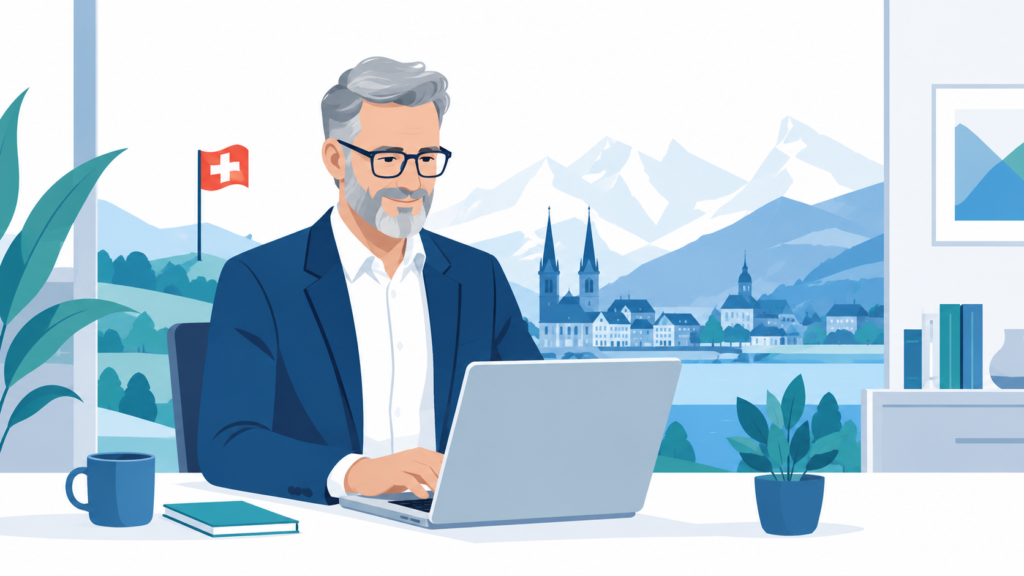 Consultant continuant à travailler après l'âge de référence en Suisse