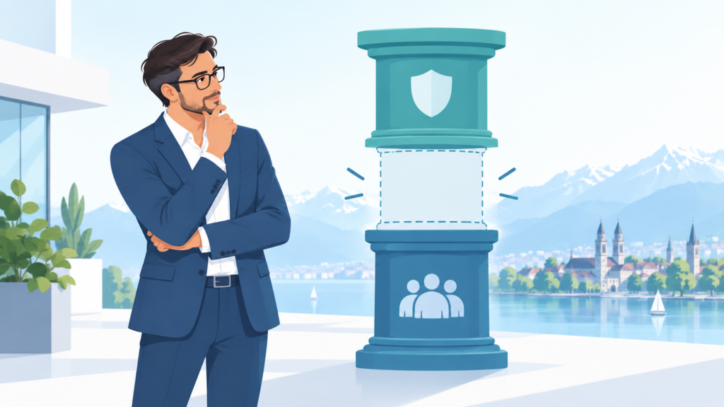 International contractor facing a gap in the Swiss second-pillar occupational pension